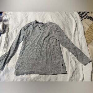Kenneth Cole New York Gray Long Sleeve Shirt